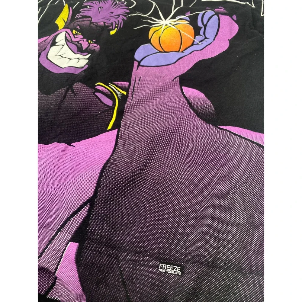 VTG Space Jam Vintage 1996 Monstars Movie Promo T-shirt Sz L FREEZE NY